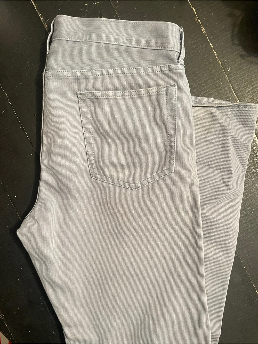J. Crew Men’s Corduroy Pants in Pale Gray-Blue